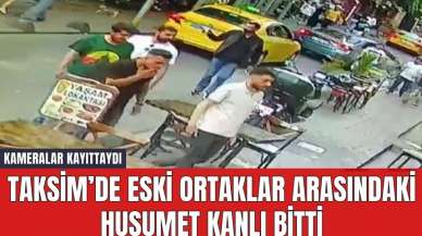 Taksim’de Eski Ortaklar Arasındaki Husumet Kanlı Bitti