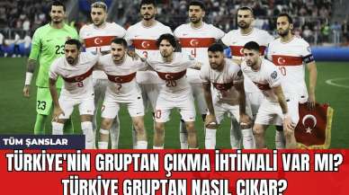 Türkiye'nin Gruptan Çıkma İhtimali Var mı? Türkiye Gruptan Nasıl Çıkar?