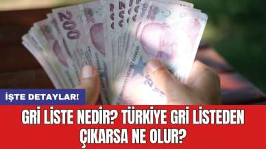 Gri Liste nedir? Türkiye Gri Listeden çıkarsa ne olur?