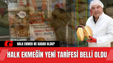 Halk Ekmek'te Yeni Tarife