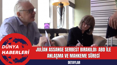 Julian Assange Serbest Bırakıldı: ABD ile Anlaşma ve Mahkeme Süreci