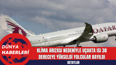 Klima Arızası Nedeniyle Uçakta Isı 38 Dereceye Yükseldi Yolcular Bayıldı