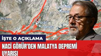 Naci Görür'den Malatya depremi uyarısı: Dikkatli olun