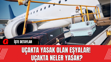 Uçakta Yasak Olan Eşyalar! Uçakta Neler Yasak?