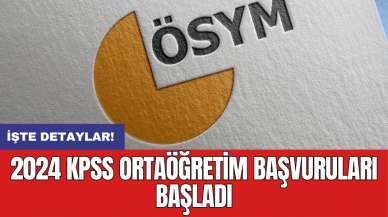 2024 KPSS Ortaöğretim başvuruları başladı