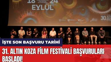 31. Altın Koza Film Festivali başvuruları başladı! İşte son başvuru tarihi