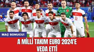 A Milli Takım EURO 2024'e veda etti