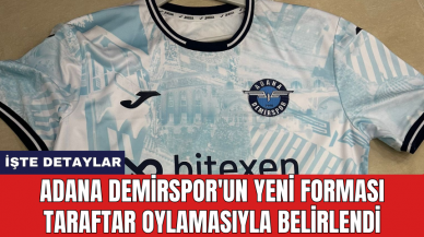 Adana Demirspor'un yeni forması taraftar oylamasıyla belirlendi