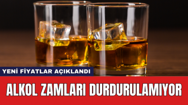 Alkol zamları durdurulamıyor: Yeni fiyatlar açıklandı