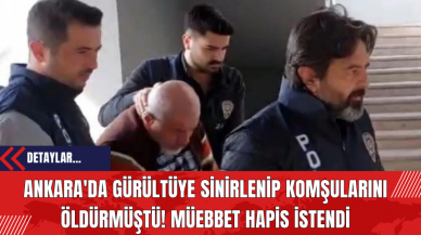 Ankara'da Gürültüye Sinirlenip Komşularını Öldürmüştü! Müebbet Hapis İstendi