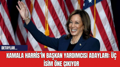 Kamala Harris’in Başkan Yardımcısı Adayları: Üç İsim Öne Çıkıyor