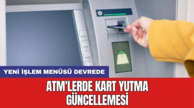 ATM'lerde kart yutma güncellemesi: Yeni işlem menüsü devrede