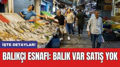 Balıkçı esnafı: Balık var satış yok