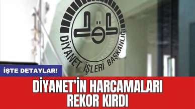 Diyanet’in harcamaları rekor kırdı