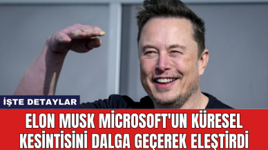 Elon Musk Microsoft'un küresel kesintisini dalga geçerek eleştirdi