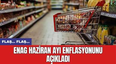 ENAG Haziran ayı enflasyonunu açıkladı