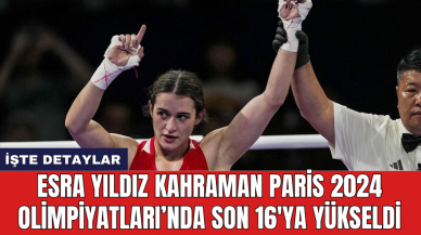 Esra Yıldız Kahraman Paris 2024 Olimpiyatları’nda son 16'ya yükseldi