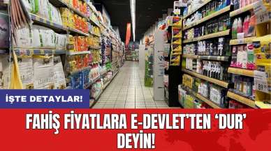 Fahiş fiyatlara e-Devlet’ten ‘dur’ deyin!