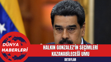 Venezuela'da Seçim Heyecanı: Maduro ve Gonzalez Karşı Karşıya