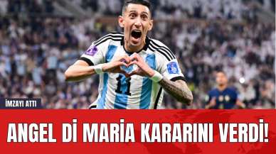 Angel Di Maria Kararını Verdi! İmzayı Attı