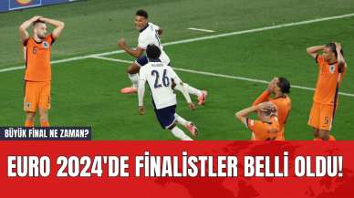 EURO 2024'de Finalistler Belli Oldu! Büyük Final Ne Zaman?