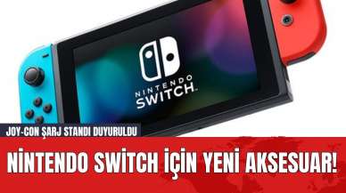 Nintendo Switch İçin Yeni Aksesuar! Joy-Con Şarj Standı Duyuruldu