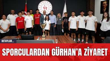 Sporculardan Gürhan’a ziyaret