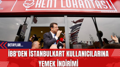 İBB'den İstanbulkart Kullanıcılarına Yemek İndirimi