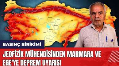 Jeofizik Mühendisinden Marmara ve Ege'ye deprem uyarısı