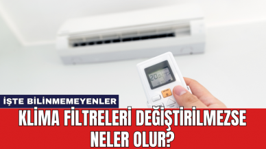 Klima Filtreleri Değiştirilmezse Neler Olur?