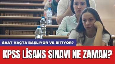 KPSS lisans sınavı ne zaman? Saat kaçta başlıyor ve bitiyor?