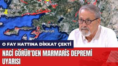 Naci Görür'den Marmaris depremi uyarısı