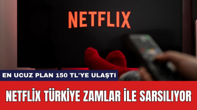 Netflix Türkiye zamlar ile sarsılıyor: En ucuz plan 150 TL'ye ulaştı