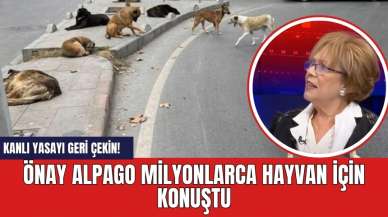 Önay Alpago milyonlarca hayvan için konuştu