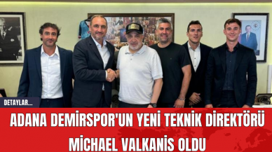 Adana Demirspor'un Yeni Teknik Direktörü Michael Valkanis Oldu