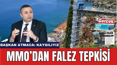 MMO'dan Falez Tepkisi! "Falezler Antalya'nın Geleceğidir"