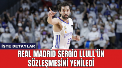 Real Madrid Sergio Llull'ün sözleşmesini yeniledi