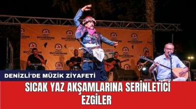 Denizli'de müzik ziyafeti başlıyor