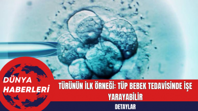 Türünün İlk Örneği: Tüp Bebek Tedavisinde İşe Yarayabilir