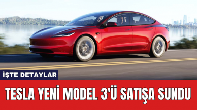 Tesla yeni Model 3'ü satışa sundu