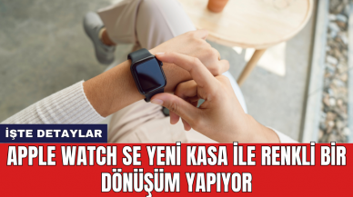 Apple Watch SE yeni kasa ile renkli bir dönüşüm yapıyor