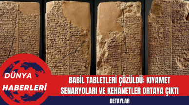 Babil Tabletleri Çözüldü: Kıyamet Senaryoları ve Kehanetler Ortaya Çıktı