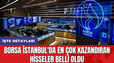 Borsa İstanbul'da en çok kazandıran hisseler belli oldu