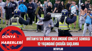 Britanya'da Dans Okulundaki Cinayet Sonrası 12 Yaşındaki Çocuğa Suçlama