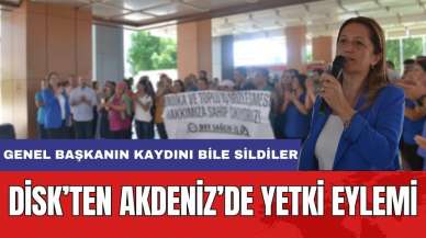 DİSK'ten Yetki Eylemi! 'Hakkınız Ödenmez' Dediler Ödemediler