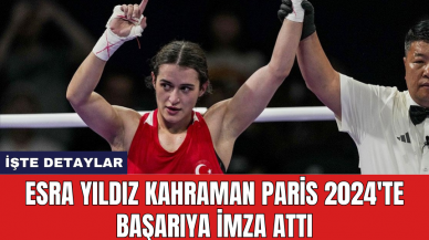 Esra Yıldız Kahraman Paris 2024'te başarıya imza attı