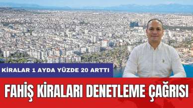 Fahiş Kira Zamlarına Görev Çağrısı! Kiralar 1 Ayda Yüzde 20 Arttı