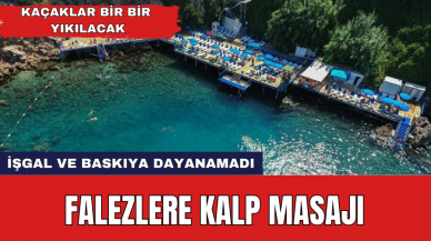 Bakanlıktan Antalya falezlerine kalp masajı!