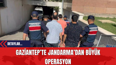 Gaziantep’te Jandarma’dan Büyük Operasyon: HAWALA Sistemiyle Kara Para Aklayan Çeteye Baskın