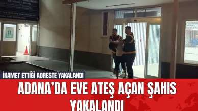 Adana’da Eve Ateş Açan Şahıs Yakalandı